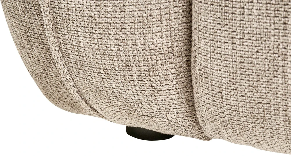 Beliani 2 vietų sofa NESS smėlio-pilka