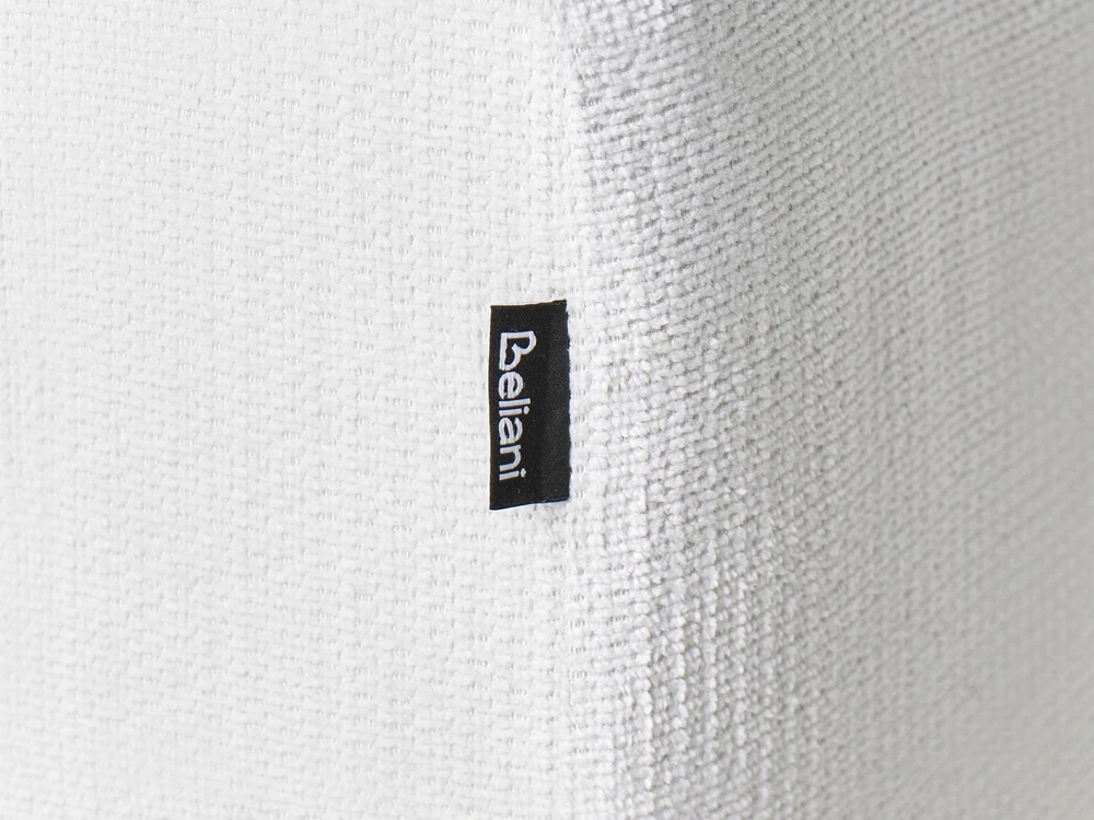 Beliani 2 vietų sofa NESS, kreminė balta