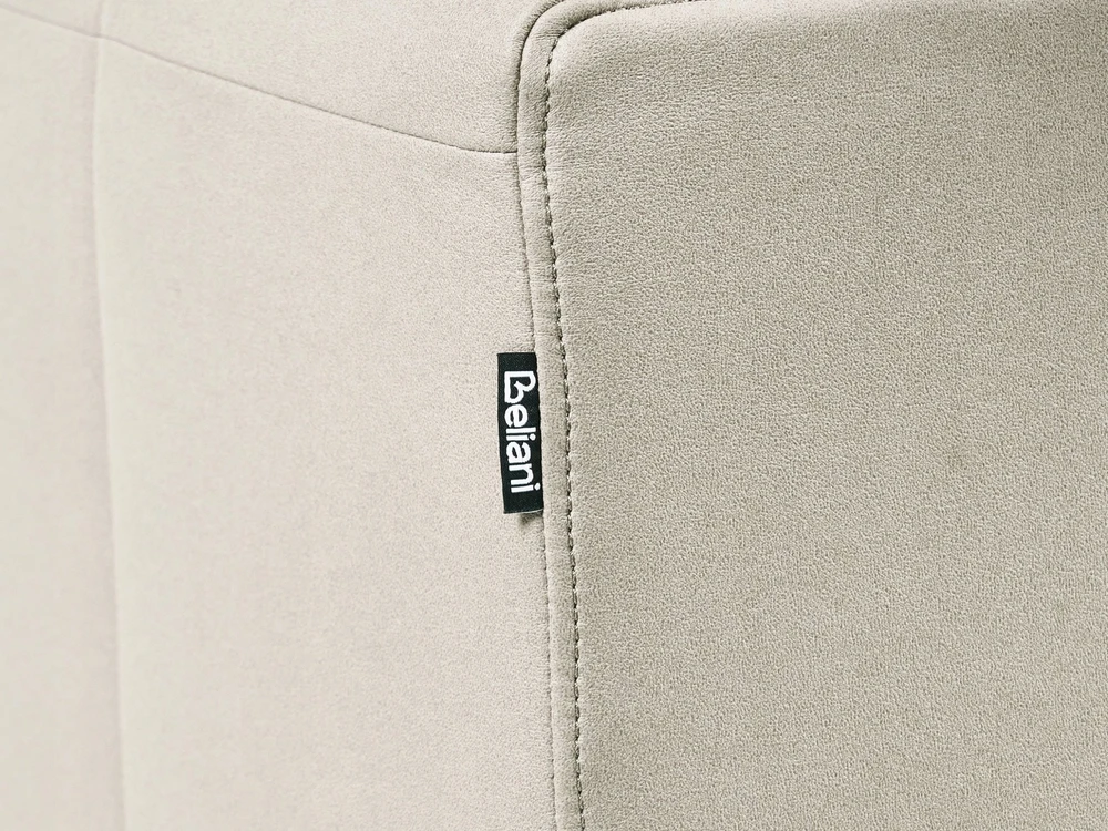 Beliani Dvivietė sofa OMMEL šviesiai smėlio spalvos
