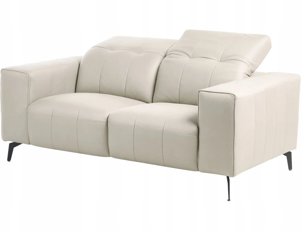 Beliani Dvivietė sofa OMMEL šviesiai smėlio spalvos