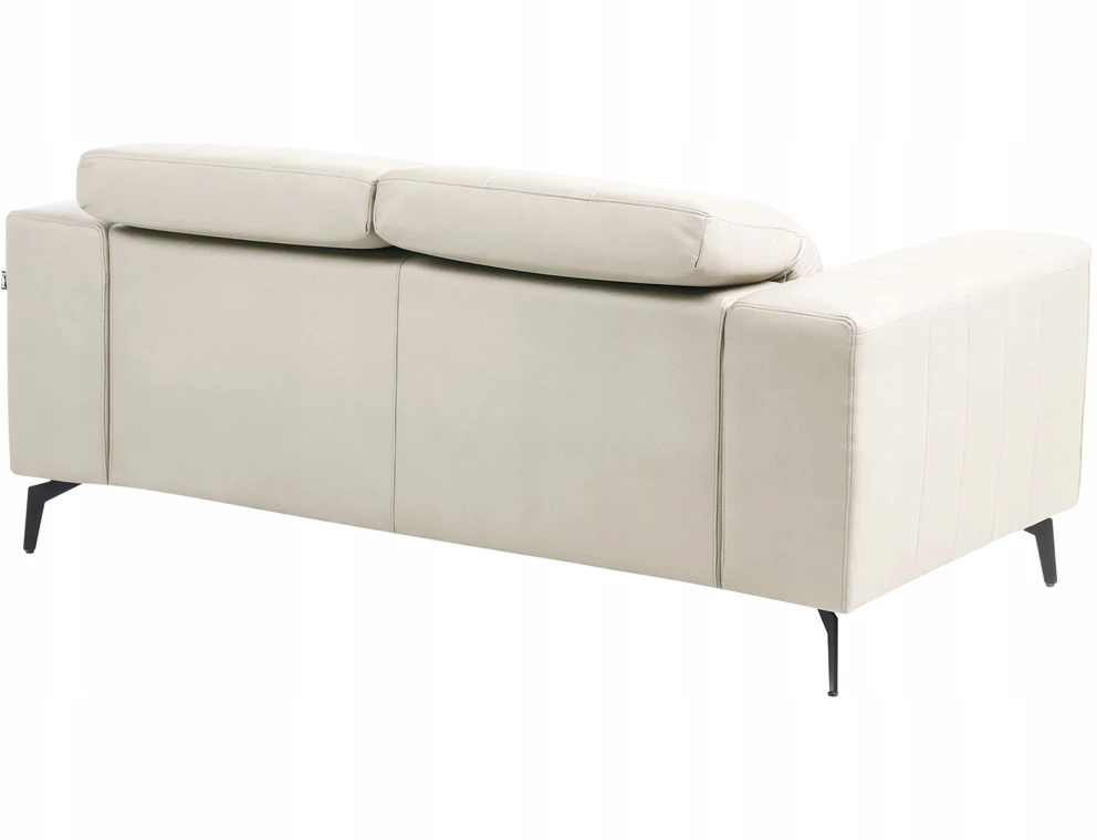 Beliani Dvivietė sofa OMMEL šviesiai smėlio spalvos
