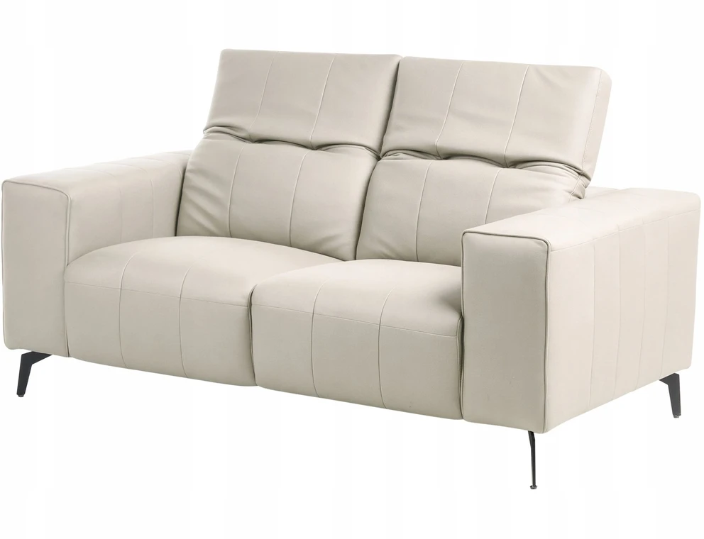 Beliani Dvivietė sofa OMMEL šviesiai smėlio spalvos