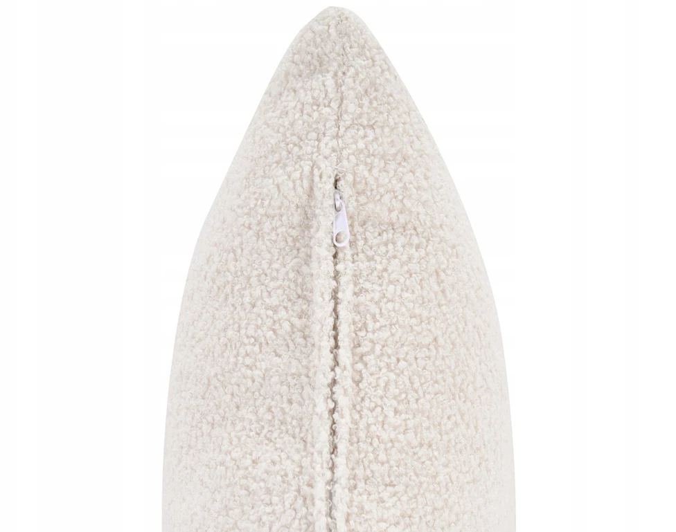 Beliani 2 vietų sofa RATTVIK Boucle kreminės baltos spalvos
