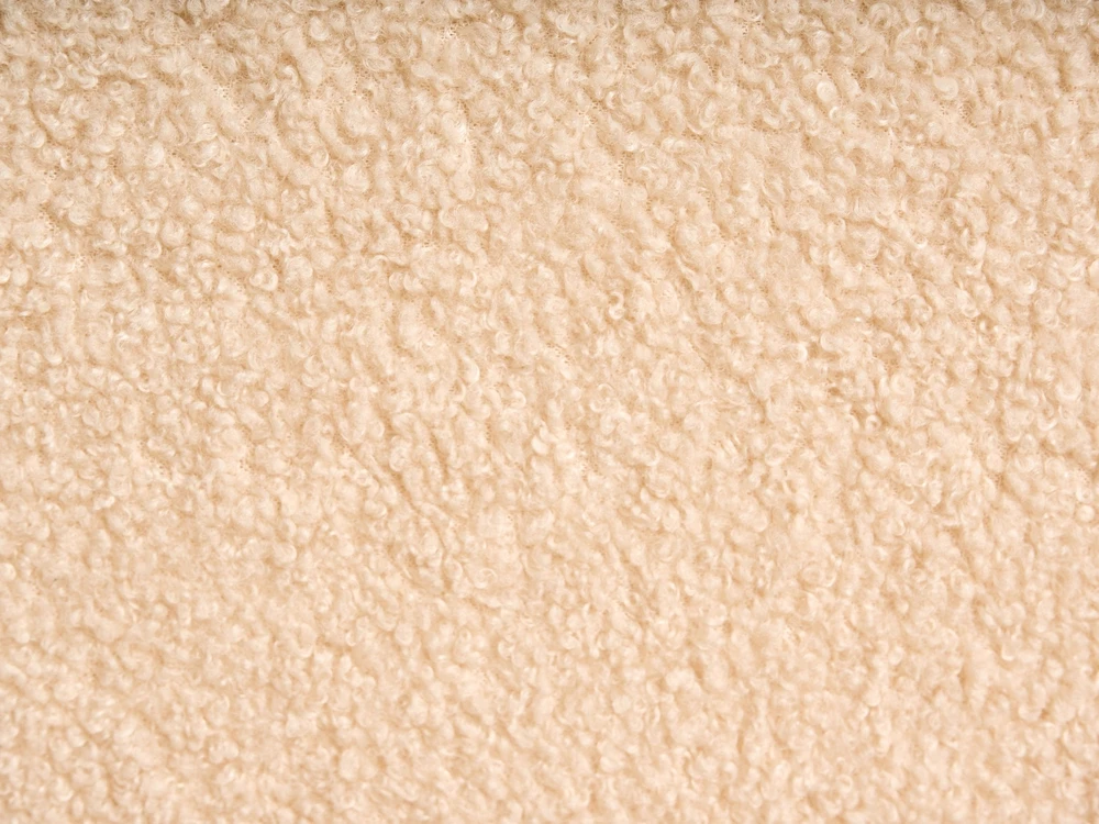 Beliani Dvivietė sofa SIPO, smėlio spalvos boucle audinys