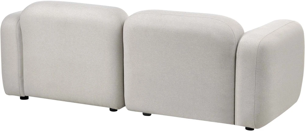 Beliani 3 vietų sofa AFOSS šviesiai smėlio spalvos