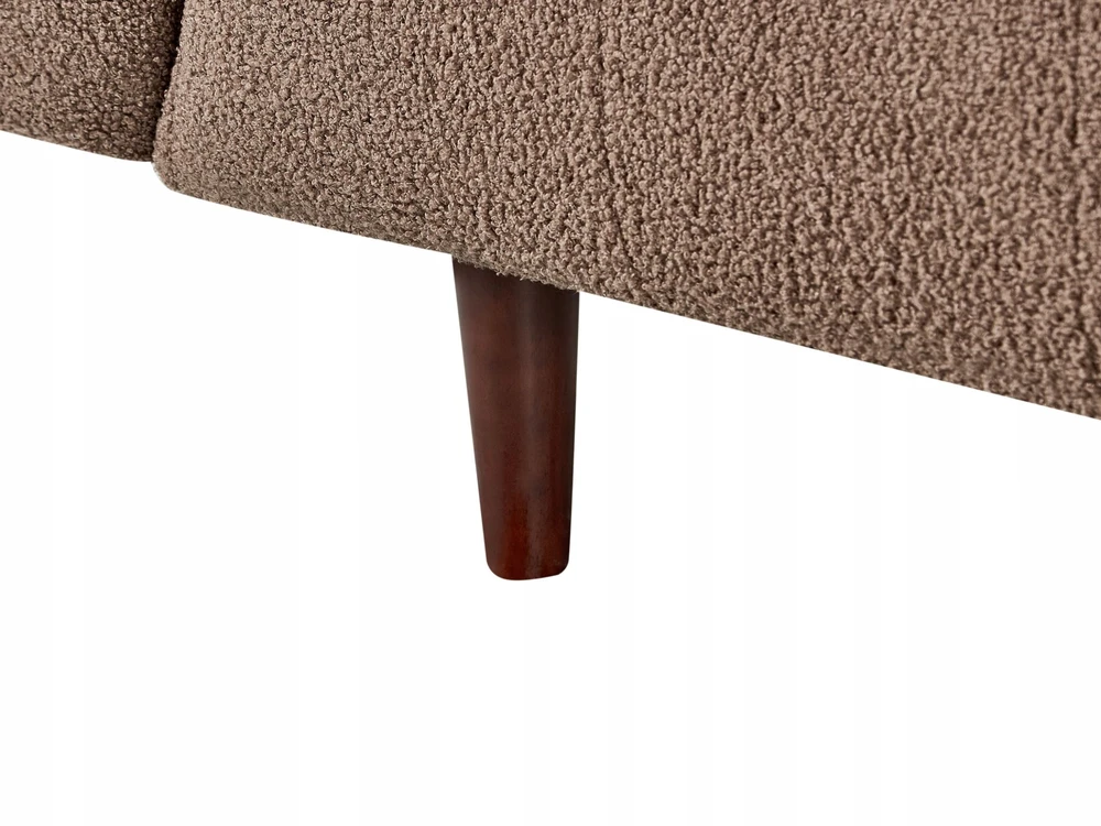 Beliani 3 vietų sofa BYSKE, ruda boucle