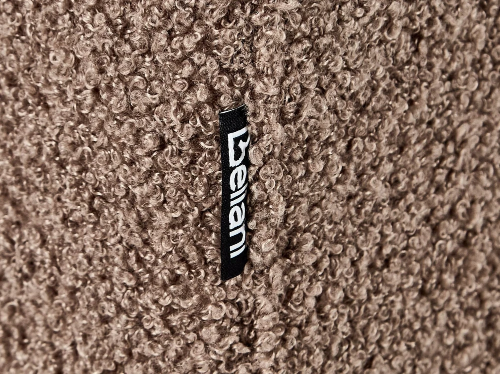 Beliani 3 vietų sofa BYSKE, ruda boucle