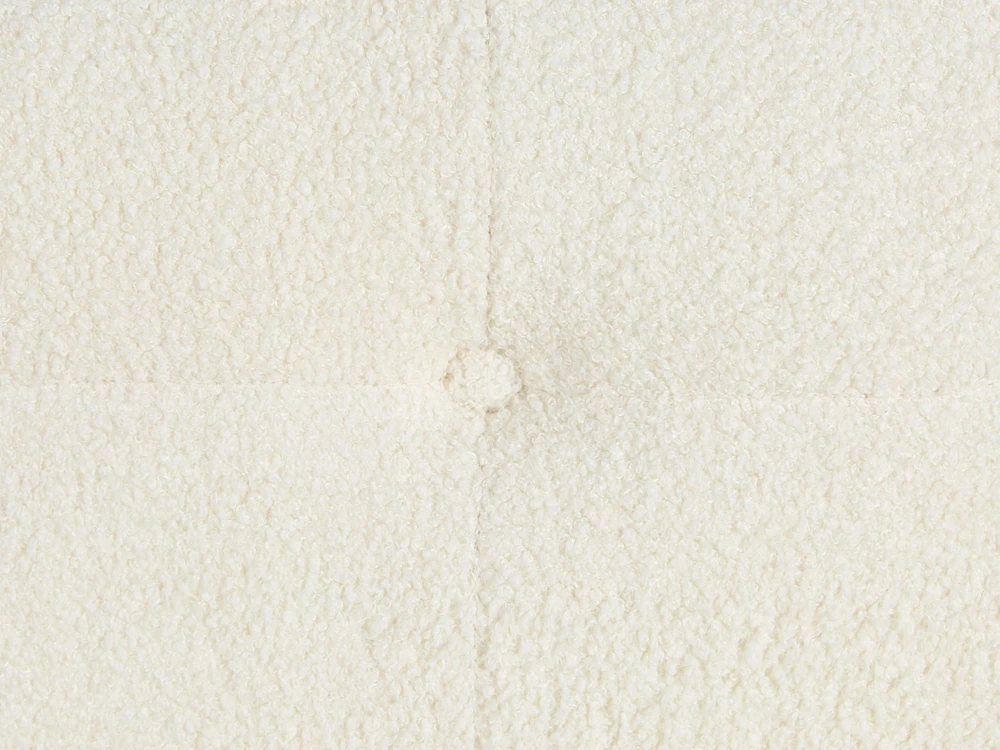 Beliani Trivietė sofa BYSKE Bouclé, balta