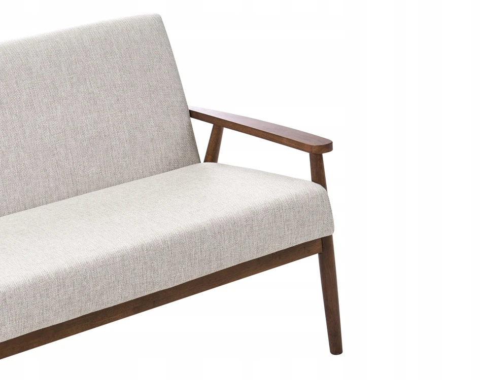 Beliani Trivietė sofa ESRUM tamsiai ruda/pilka