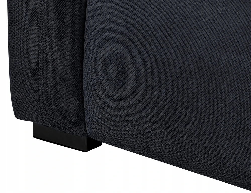 Beliani 3 vietų sofa FAUSKAN, juoda