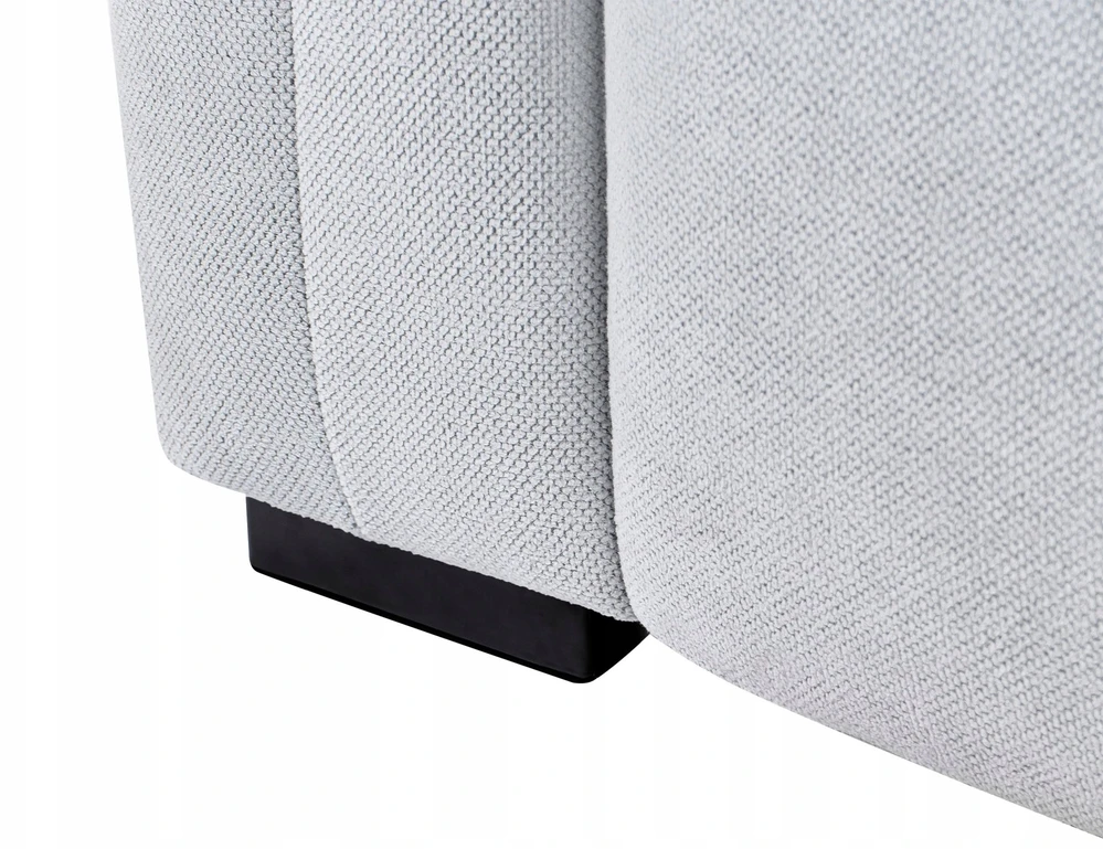 Beliani Trivietė sofa FAUSKAN Mėlyna