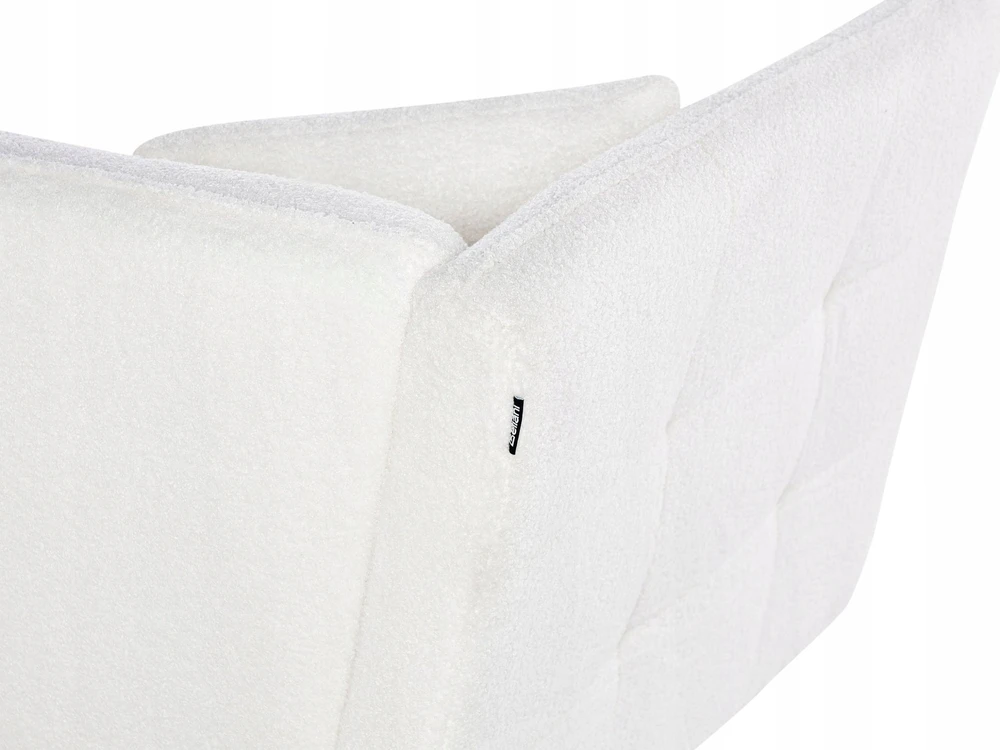 Beliani Trivietė sofa FREDERICA, bouclé audinys, balta