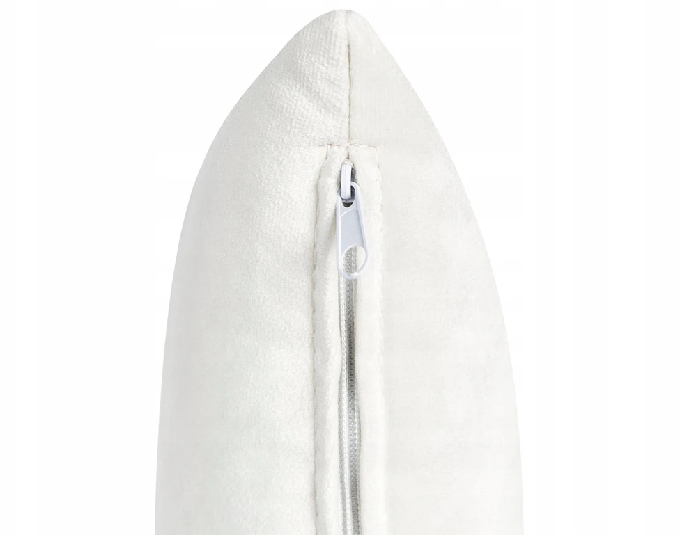 Beliani Trivietė sofa FREDERICA, veliūras, kreminė balta