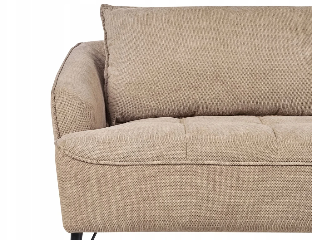 Beliani Trivietė sofa HOBRO šviesiai ruda