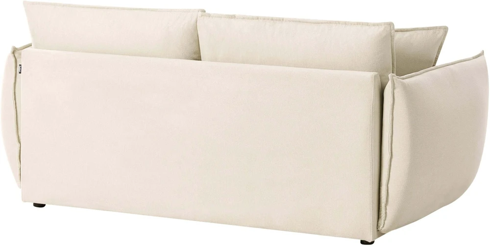 Beliani 3-vietė sofa KUNES šviesiai smėlio spalvos