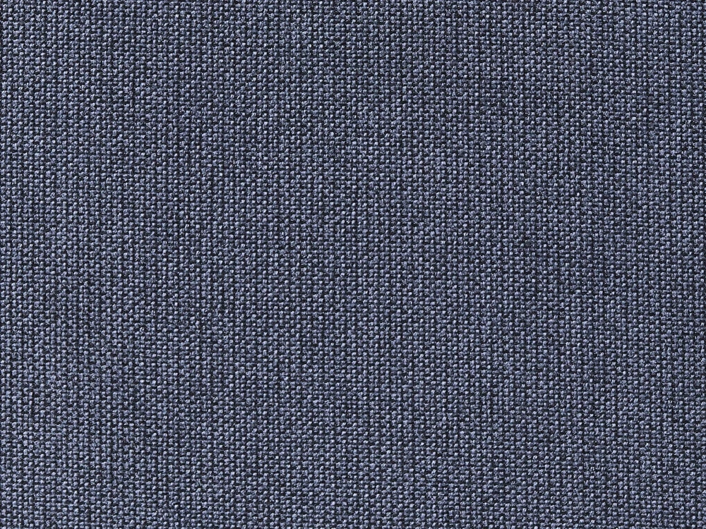 Beliani Trivietė sofa KUNES Tamsiai mėlyna