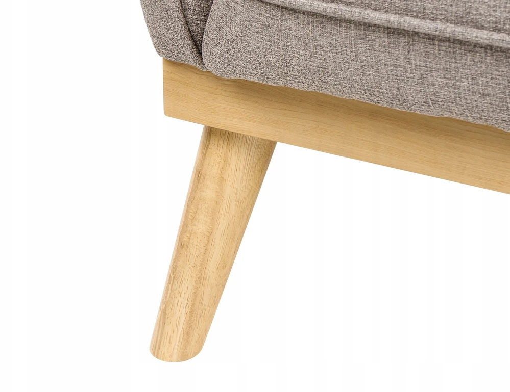 Beliani Trivietė sofa LJUNG, šviesiai ruda