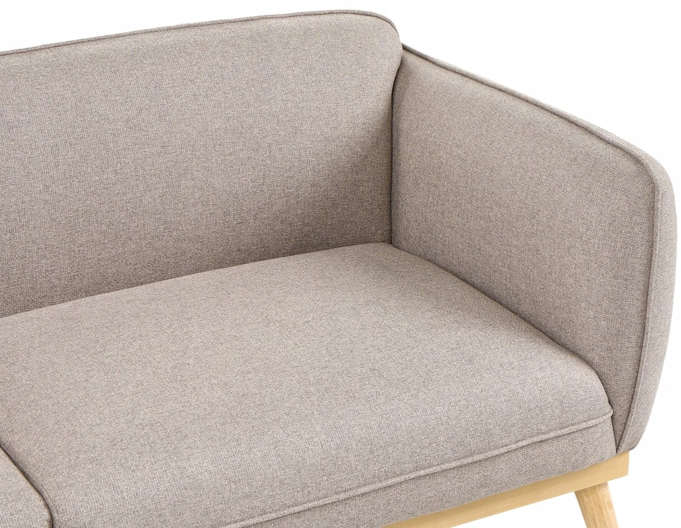Beliani Trivietė sofa LJUNG, šviesiai ruda