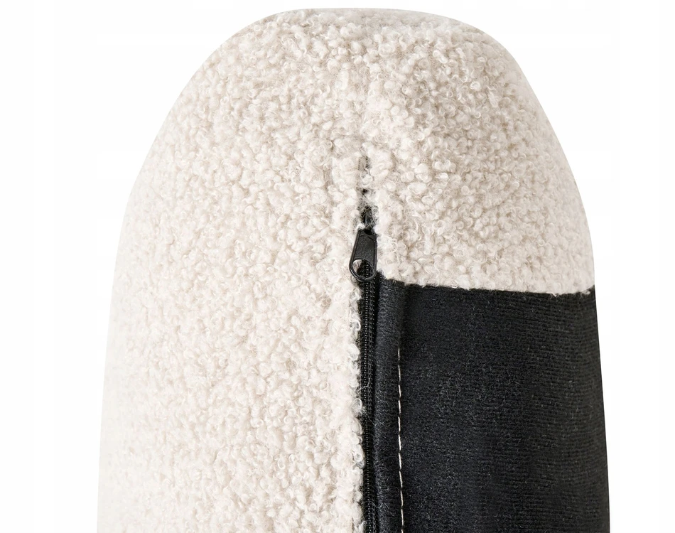 Beliani 3 vietų sofa MARE Boucle smėlio spalvos