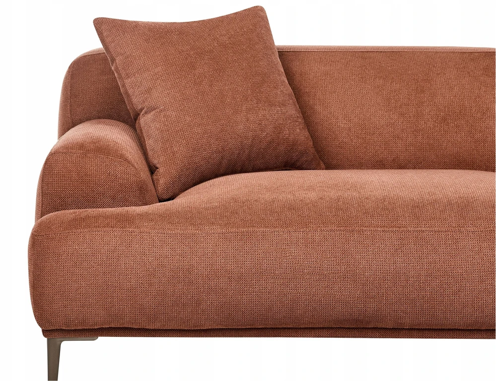 Beliani 3 vietų sofa MATILA aukso rudos spalvos