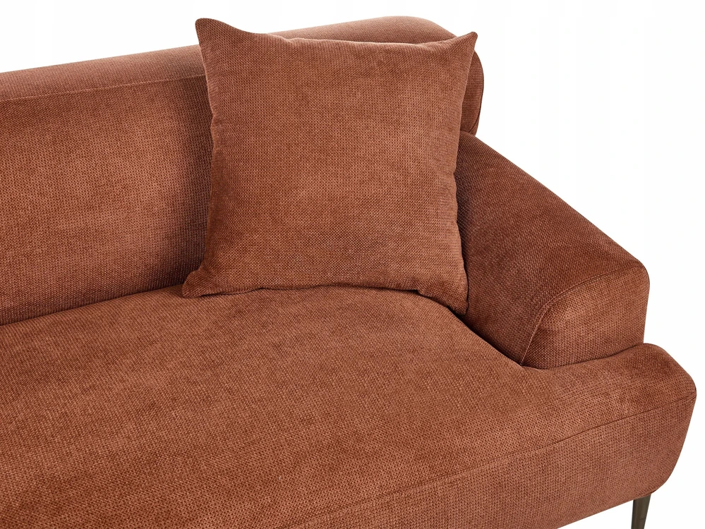Beliani 3 vietų sofa MATILA aukso rudos spalvos