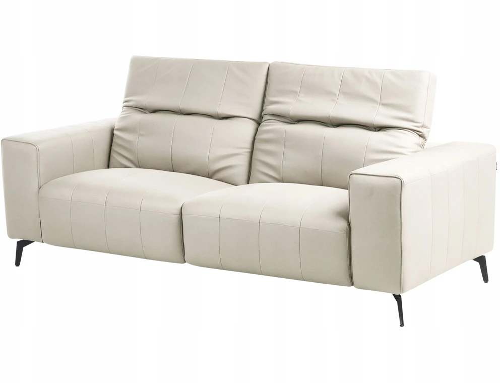 Beliani Trivenė sofa OMMEL šviesiai smėlio spalvos
