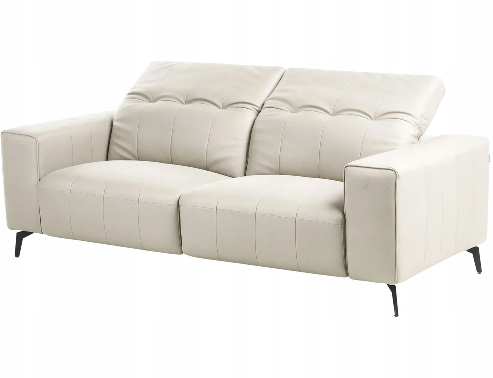 Beliani Trivenė sofa OMMEL šviesiai smėlio spalvos