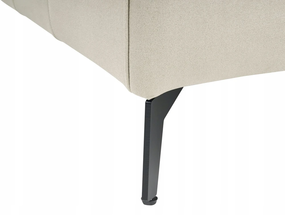 Beliani Trivenė sofa OMMEL šviesiai smėlio spalvos