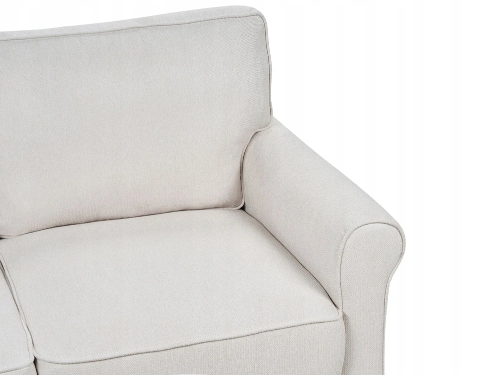 Beliani 3 vietų sofa RONNEBY smėlio spalvos