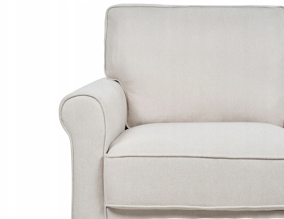 Beliani 3 vietų sofa RONNEBY smėlio spalvos