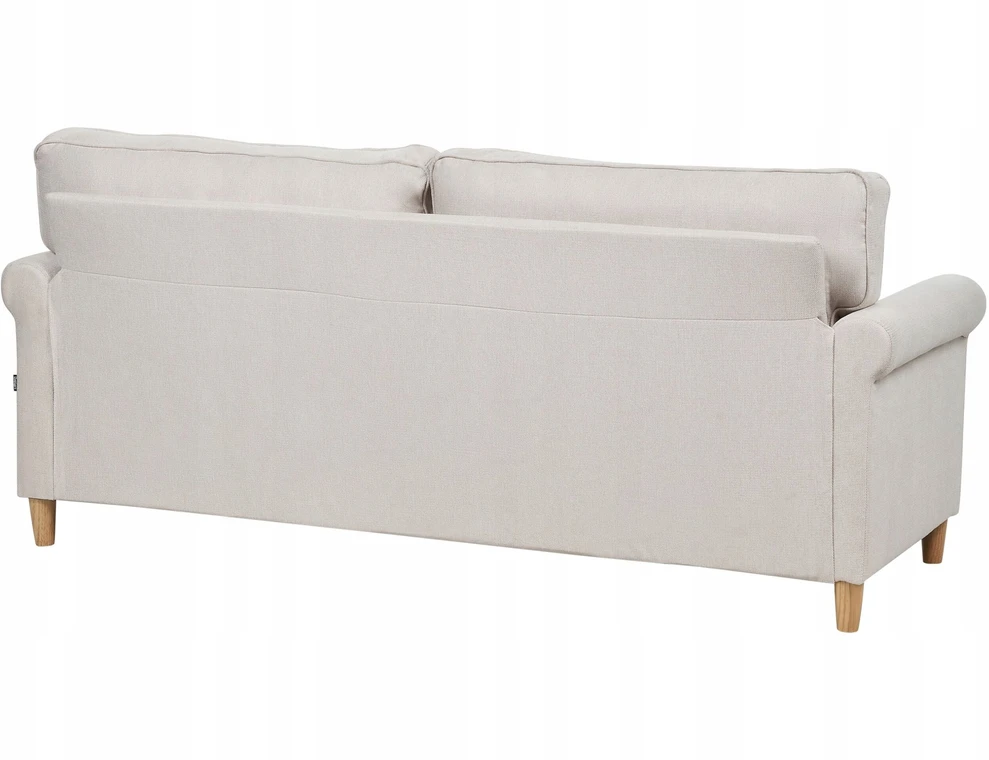Beliani 3 vietų sofa RONNEBY smėlio spalvos