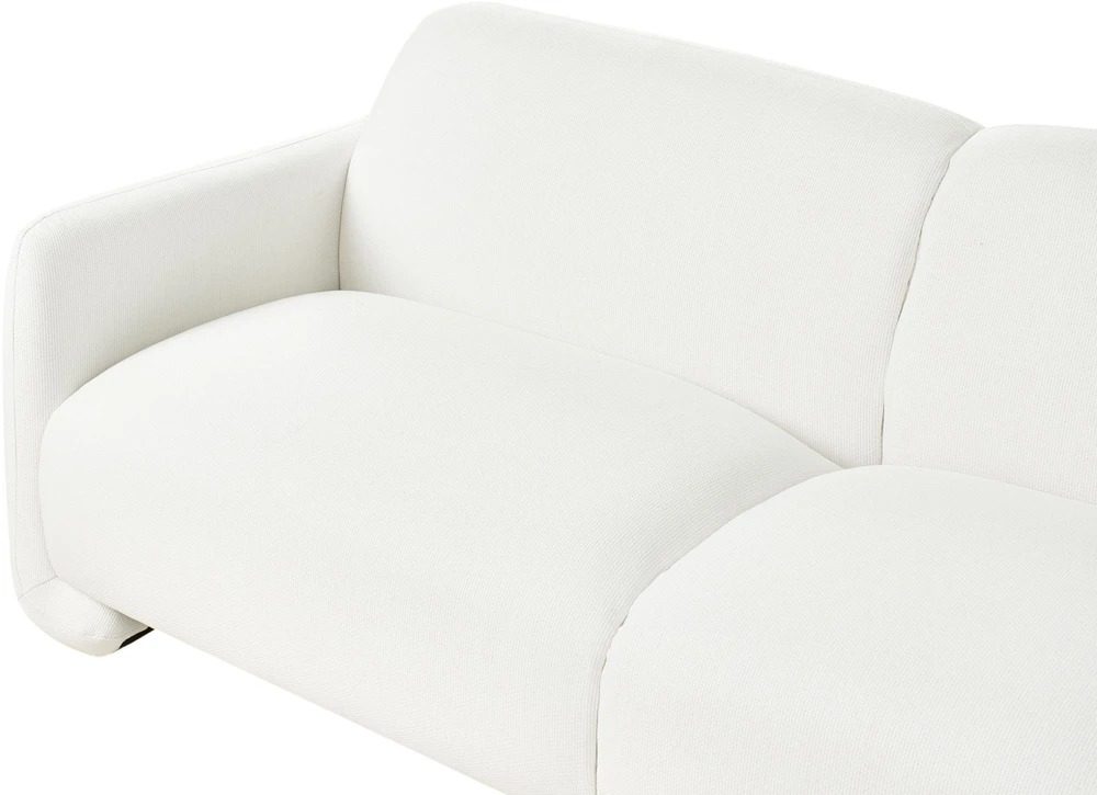 Beliani 3 vietų sofa SALAND balta