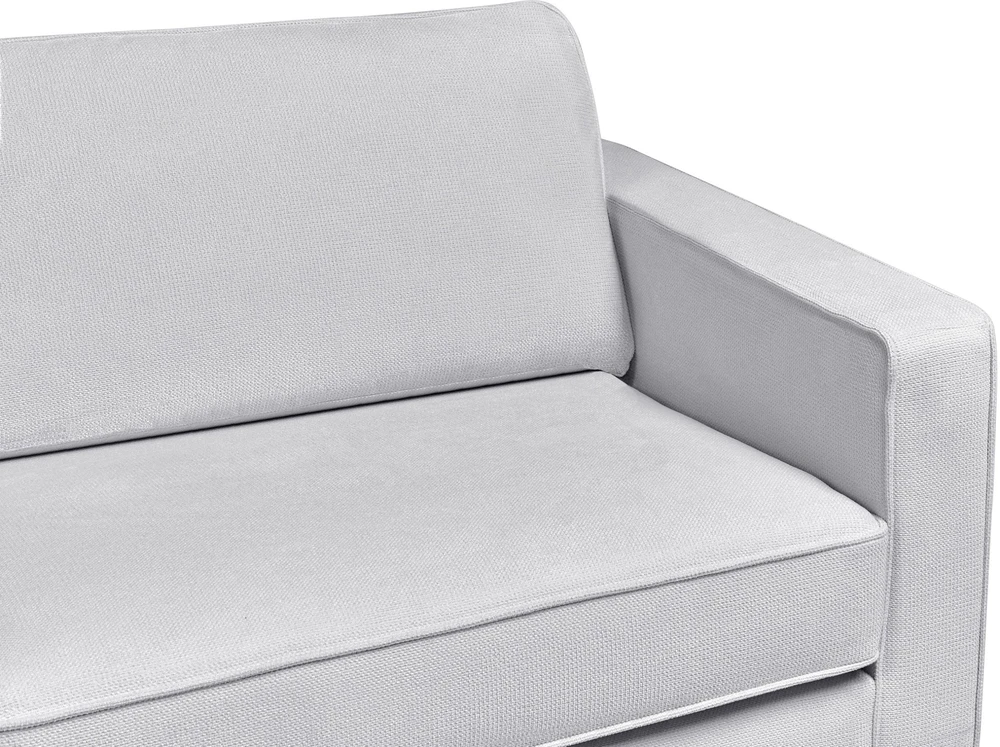 Beliani 3 vietų sofa SAVALEN šviesiai pilka