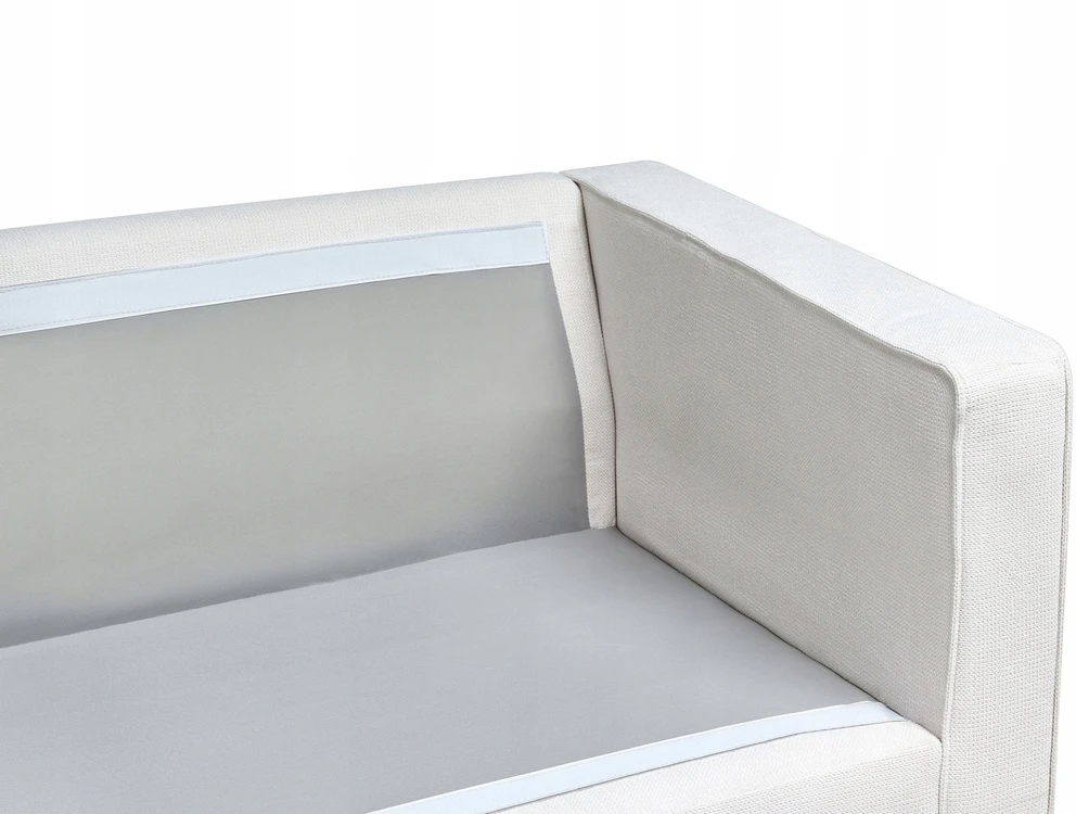 Beliani Trijų vietų sofa SAVALEN, balta
