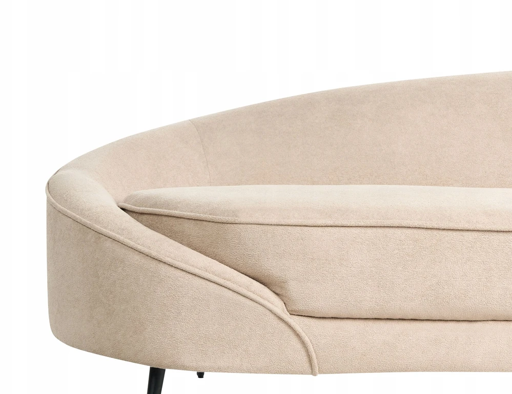 Beliani 2 vietų sofa SAVAR, Boucle, smėlio spalvos
