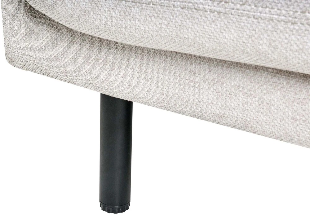 Beliani 3 vietų sofa VORGOD šviesiai smėlio spalvos