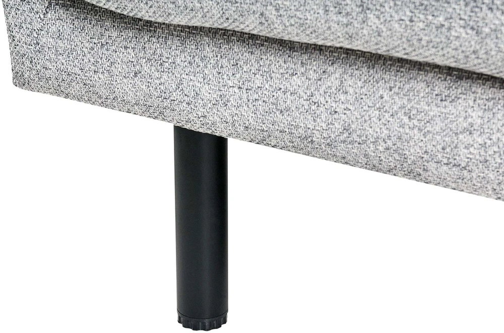 Beliani 3 vietų sofa VORGOD šviesiai pilka
