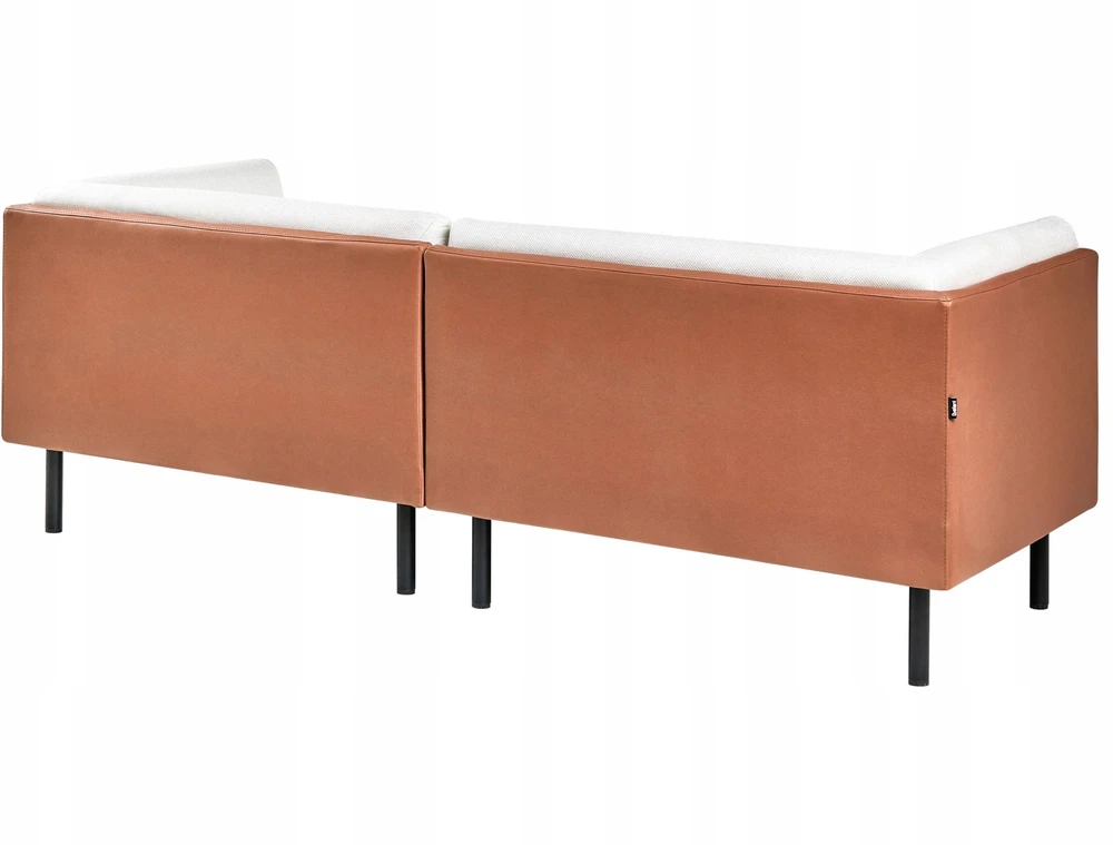 Beliani 3 vietų sofa VORGOD, kreminė