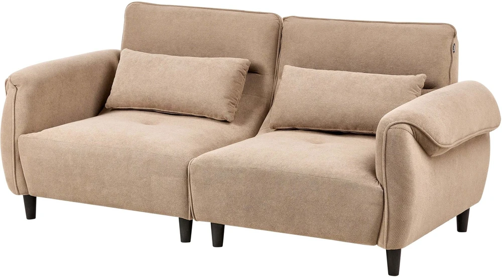 Beliani Trivietė sofa WETLAN šviesiai ruda