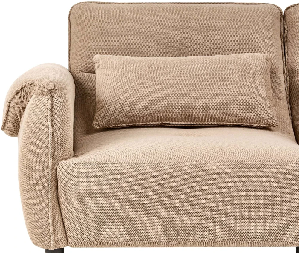 Beliani Trivietė sofa WETLAN šviesiai ruda