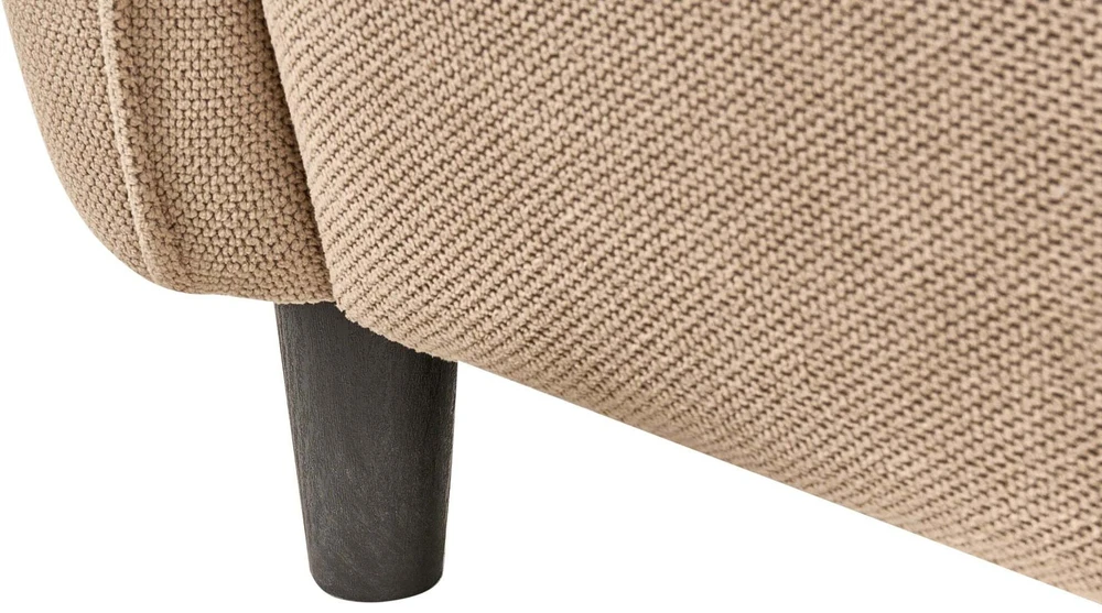 Beliani Trivietė sofa WETLAN šviesiai ruda