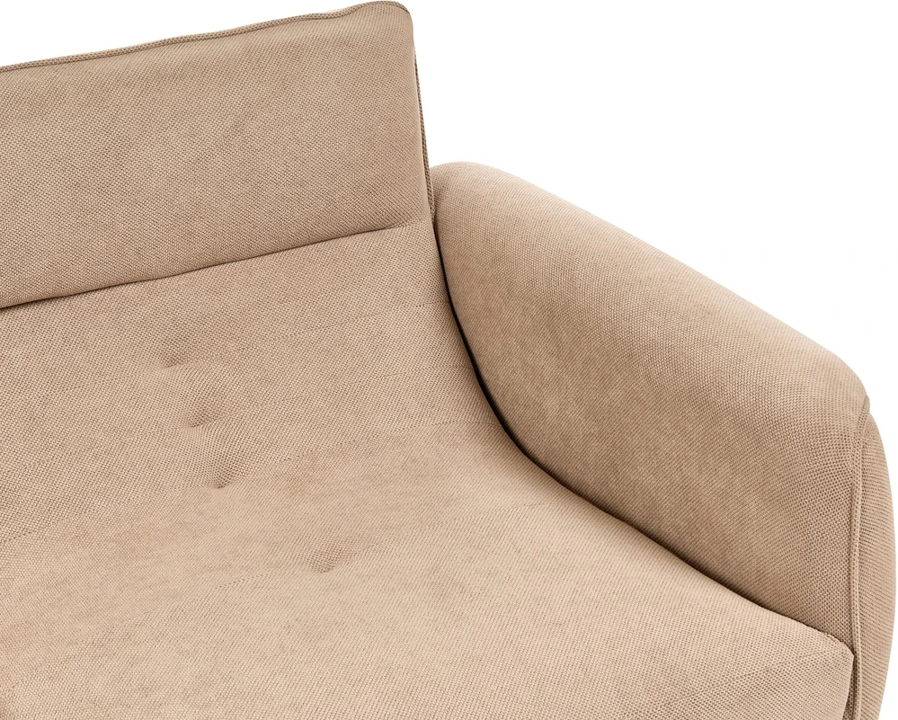 Beliani Trivietė sofa WETLAN šviesiai ruda