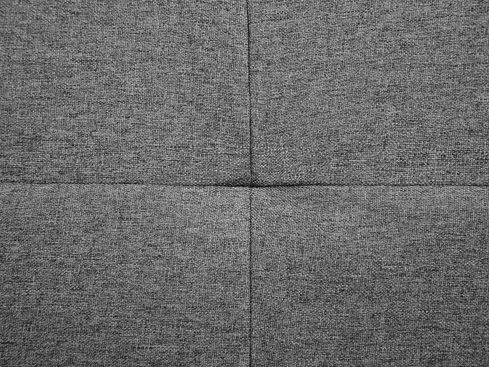 Beliani Dvivietė išskleidžiama sofa HOVIN pilka