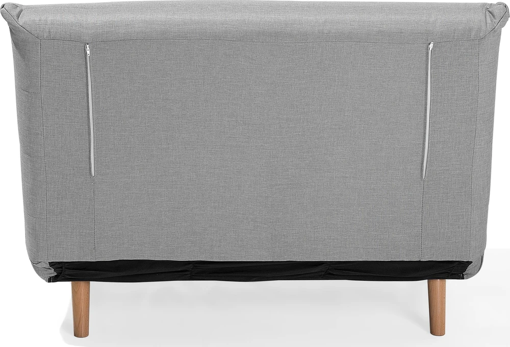 Beliani Vienvietė išskleidžiama sofa SETTEN, šviesiai pilka