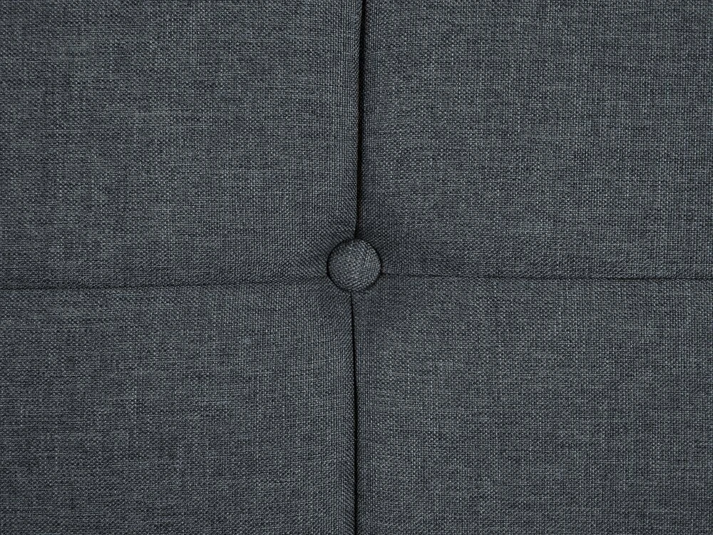 Beliani Išskleidžiama 3 vietų sofa FROYA tamsiai pilka