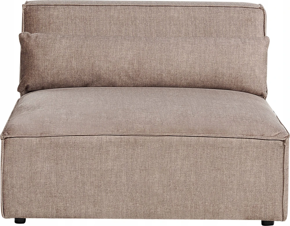 Beliani Dvivietė modulinė sofa HELLNAR, šviesiai ruda