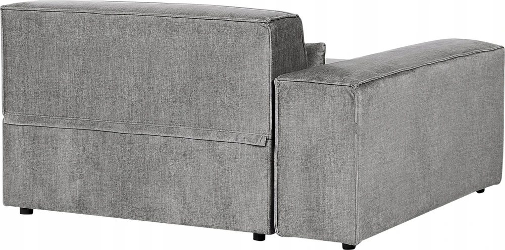 Beliani Dvivietė modulinė sofa HELLNAR pilka