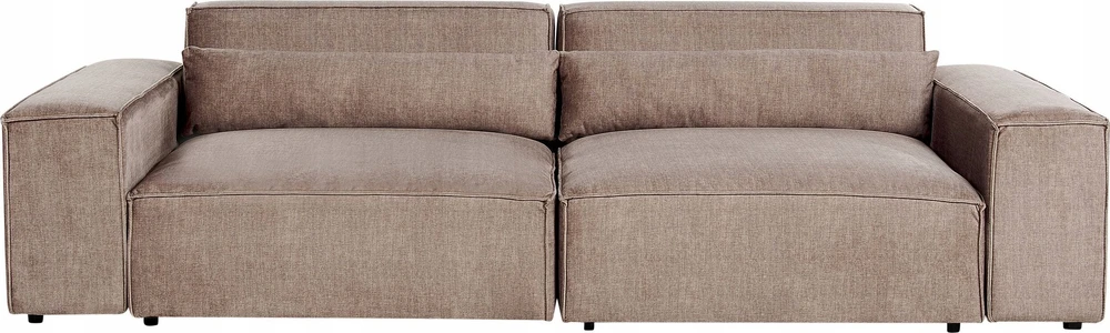 Beliani Dvivietė modulinė sofa HELLNAR, šviesiai ruda