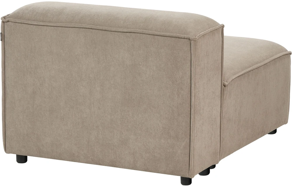 Beliani Trivietė modulinė sofa ARDAL šviesiai ruda velvetinė