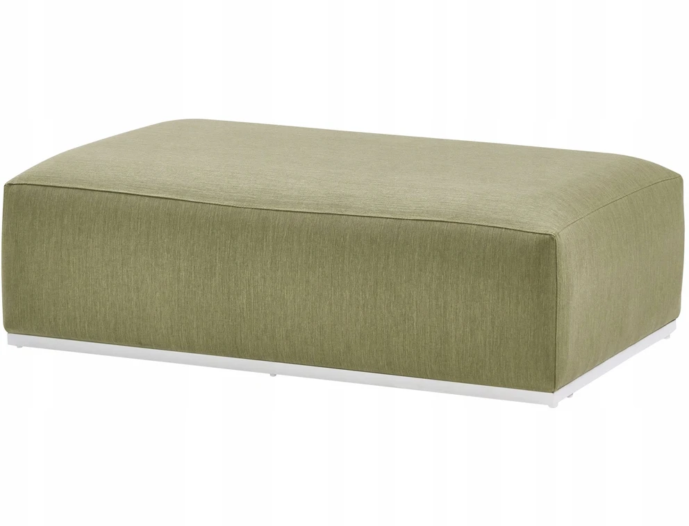 Lauko baldų komplektas Beliani Sodo sofa su otomane 7 asmenims BATTIFOLLO Alyvinė modulinė
